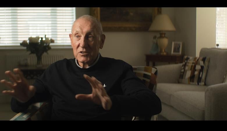 Terry Butcher in the documentary Invisible Wounds