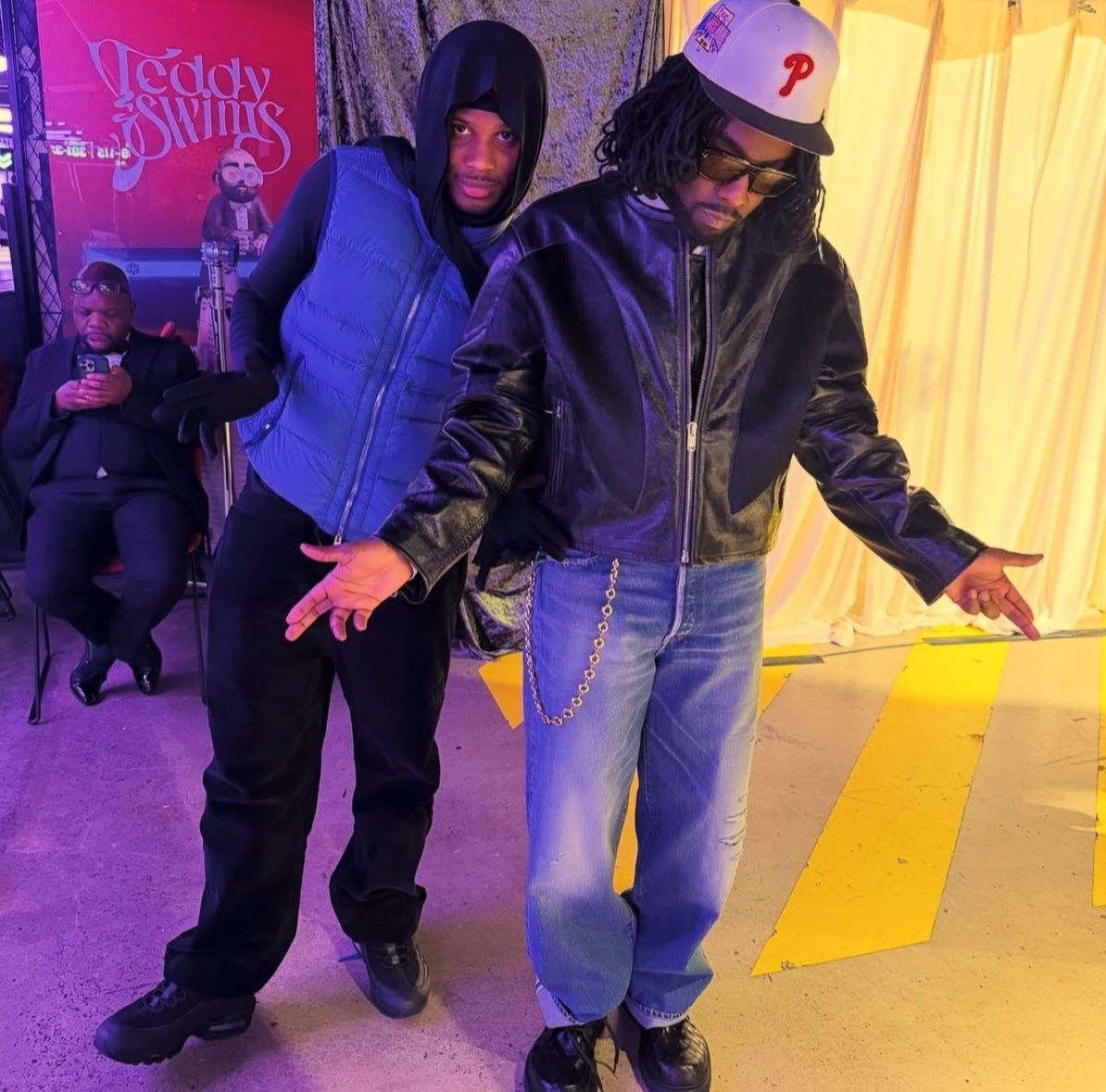A moment from Wale’s UK promotional visit